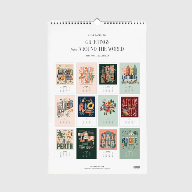 2024 Wall Calendar Greetings From Around The World (3)